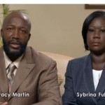 Tracy Martin and wife