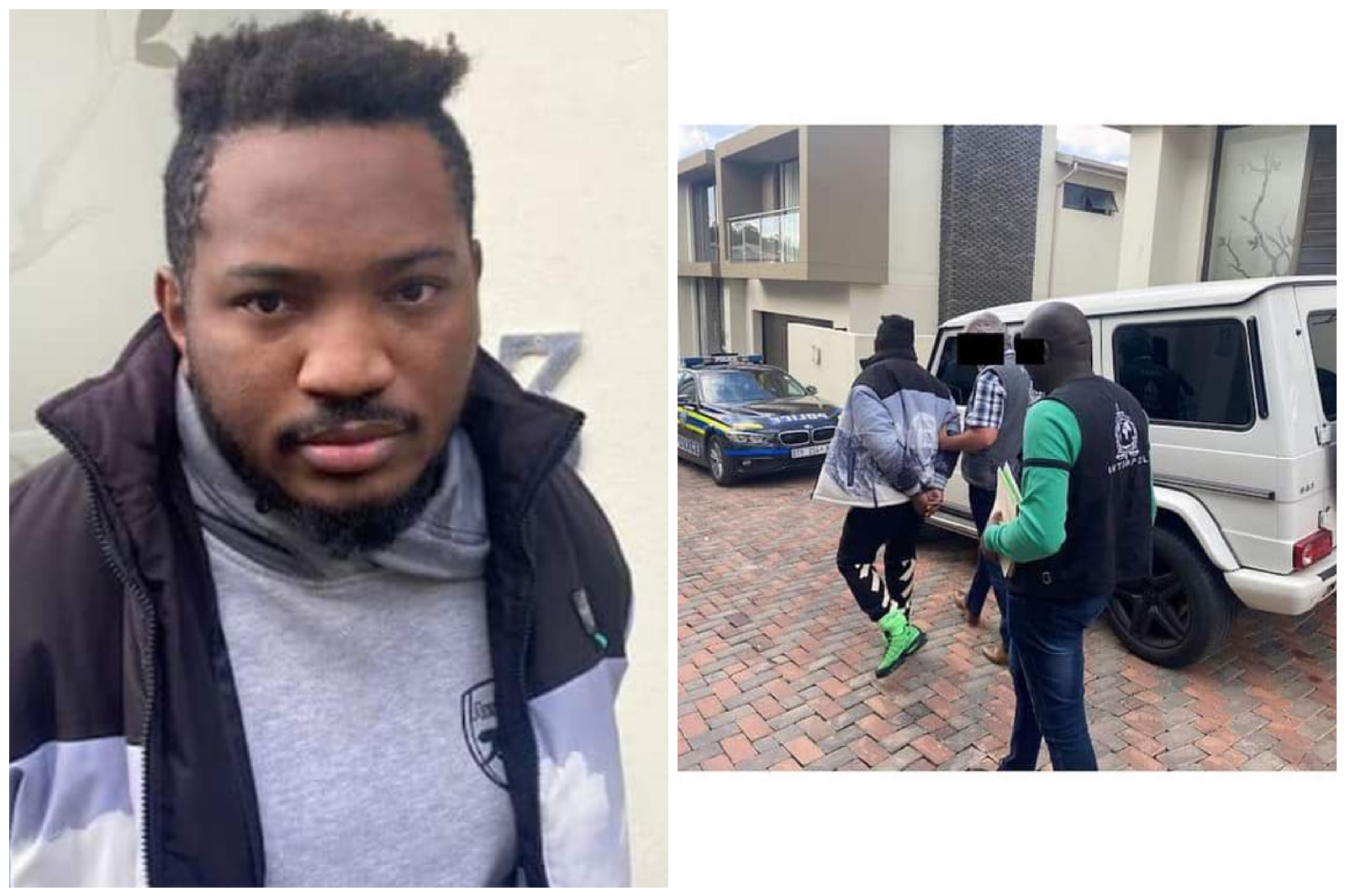 INTERPOL Arrests Nigerian Cyberking In South Africa, JAMES JUNIOR ALIYU ...