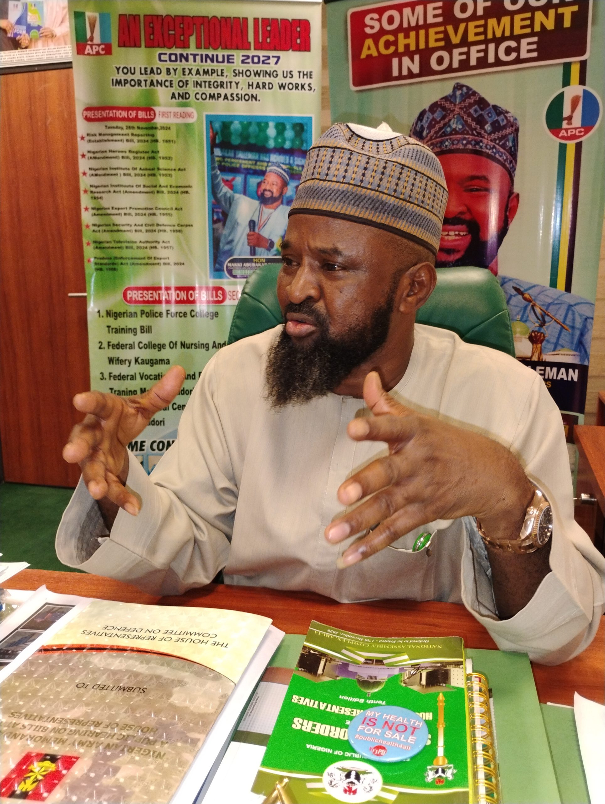 WORLD EXCLUSIVE INTERVIEW: NIGERIA becomes the First African Nation to Have Created STATE POLICE under My Leadership in House of Representatives-HONOURABLE ABUBAKAR YALLEMAN, Chairman, House Committee on Police Affairs, House of Representatives,…
